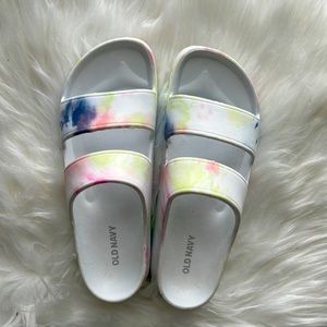 Old Navy Sandals Tye-Dye